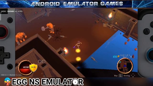 Skeletal Avenger EGG NS 3.1.1 Game Test with settings смотреть онлайн
