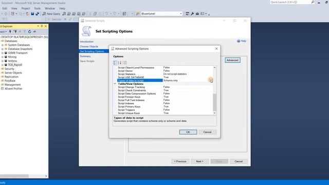 How to restore database from Higher version to Lower version #SQLManagementStudio2018 смотреть онлайн