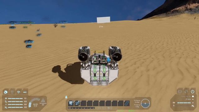 Space Engineers Experiments: Hover Engines Mod Spotlight And Testing смотреть онлайн