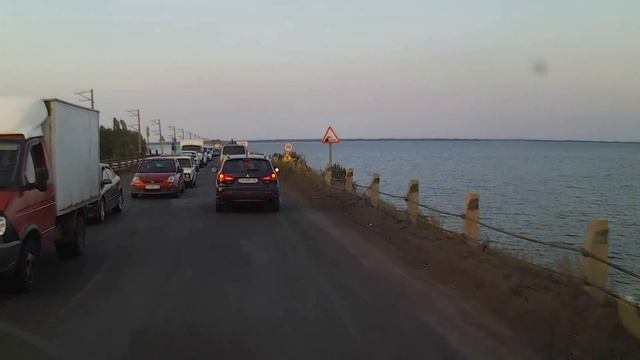 Ремонт моста и дамбы в Черкассах 9.09.2017 смотреть онлайн