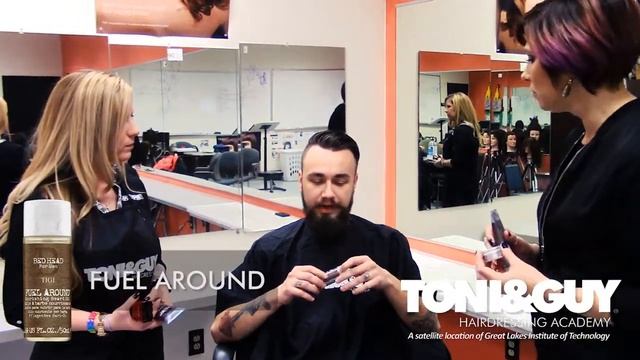 TONI&GUY Hairdressing Academy Erie - Hard Part Undercut смотреть онлайн