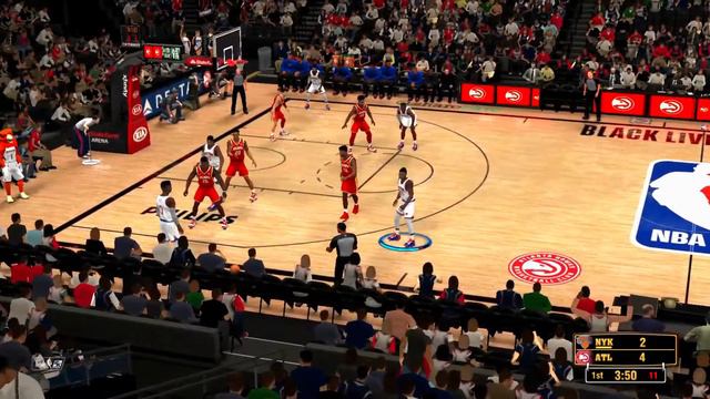 Knicks VS Hawks / NBA 2K14 Laptop Gameplay смотреть онлайн