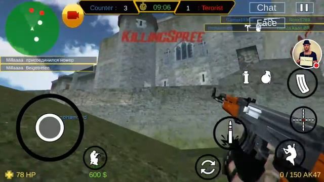 Стрим игры "Counter Combat Online 2".#1 смотреть онлайн