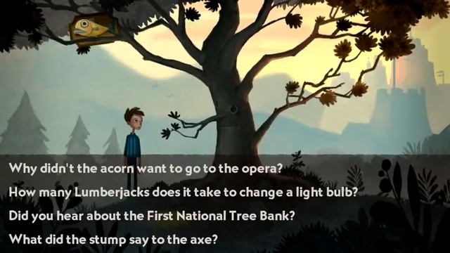 Broken Age Act 2 Shay Making the Tree Laugh (Joke Option 2) Walkthrough Part 4 (Double Fine) смотреть онлайн