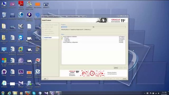 Install Oracle Database 11g on Windows 7 or 8 смотреть онлайн