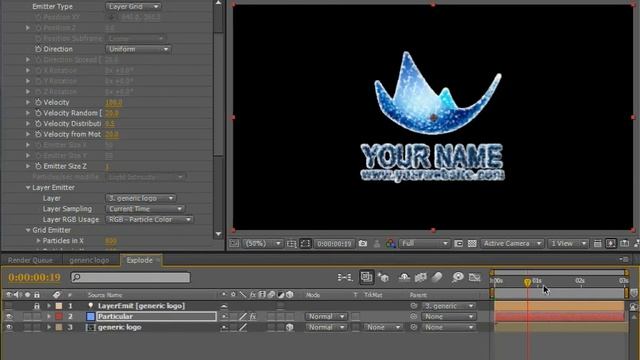 Practical Particles - Project 1a - Logo Integration Part 1 (10:02) смотреть онлайн