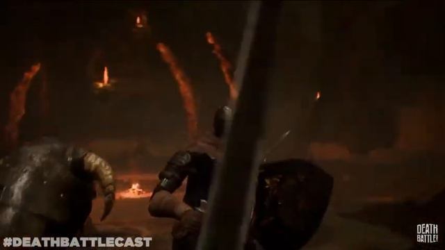 Death Battle Dark souls versus Skyrim sneak peek￼￼ смотреть онлайн