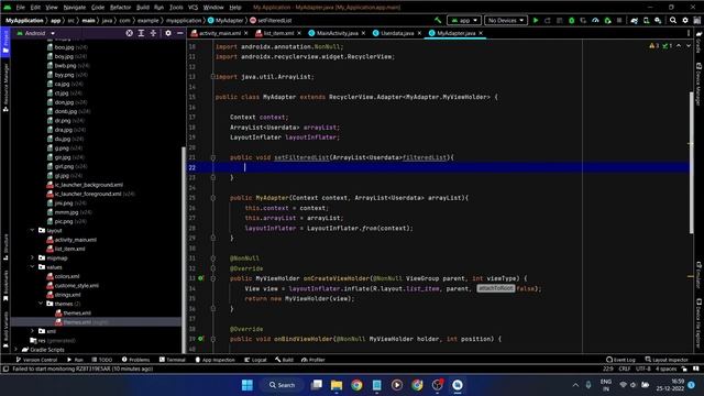 Java | Recyclerview Searchview | Searchview In Android Studio | Searchview In Android Studio Java смотреть онлайн