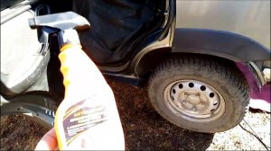 Нива Chevrolet убираем ржавчину из арок