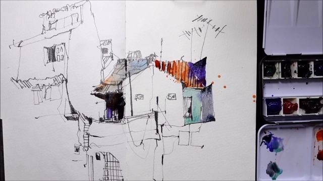 Painting Demo Using My New COLOUR PLAY LAB Set By Daniel Smith