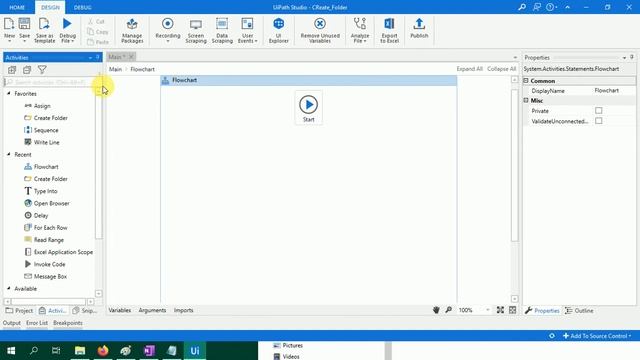 UIPATH Create folder смотреть онлайн
