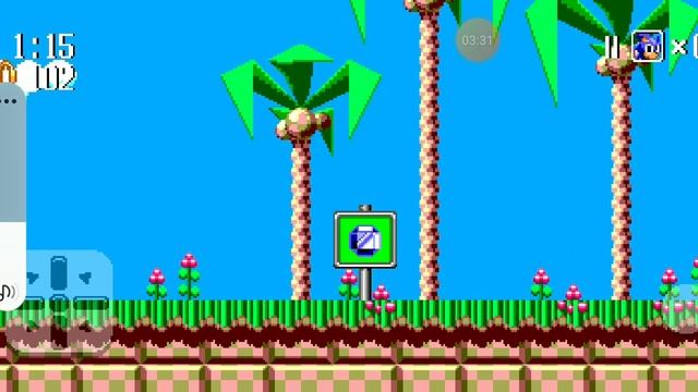 Sonic Chaos Remake Android port Gameplay (Download) смотреть онлайн