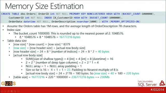 Journées SQL Server 2014 - In-Memory OLTP, la Formule 1 vue des stands смотреть онлайн