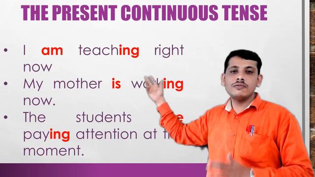 Present Continuous Tense Part 1 By Mr Sagar Pudale смотреть онлайн