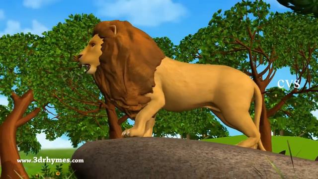 शेर और खरगोश Hindi Kahaniya | Lion And Rabbit 3D Hindi Stories for Kids смотреть онлайн