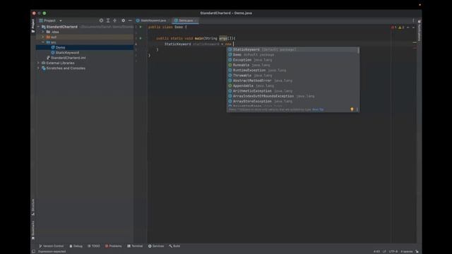 What is static keyword in Java? смотреть онлайн