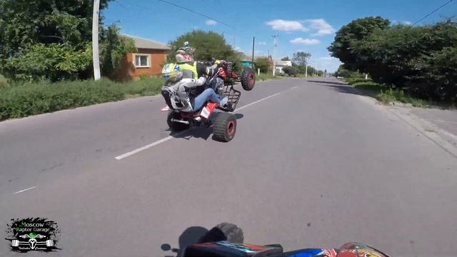 Поездка в Курскую область / КВАДРИКИ Yamaha yfz450R смотреть онлайн