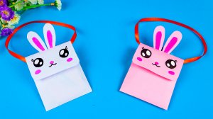 Оригами сумка из бумаги Как сделать бумажную мини сумочку своими руками