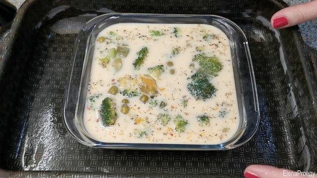 Пышный ОМЛЕТ в духовке, который не опадает смотреть онлайн