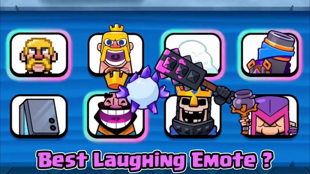 All 27 Laughing Emotes of Clash Royale but which One is the Best ? смотреть онлайн