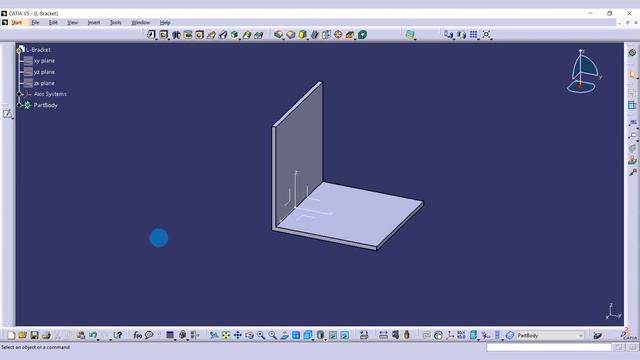 Designing Brackets for holding impossible component in CATIA V5 | Alacritas technologies | Tutorial смотреть онлайн