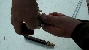 Установка прибора давления масла на ГРАНТУ