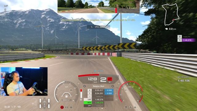 Gran Turismo 7 | Sardegna Road Track A - Reverse Track Guide | Alfa 155 Gr.4 смотреть онлайн