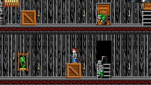 Прохождение Dangerous Dave In The Haunted Mansion. Часть 1 смотреть онлайн