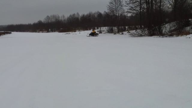 Снегоход Тикси - 250 - Покатушки - 2 !!! смотреть онлайн