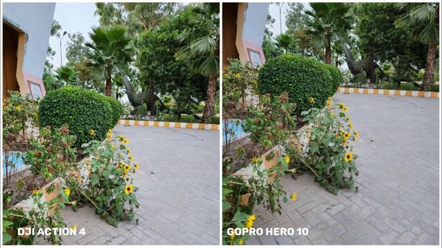 DJI Osmo Action 4 VS Gopro Hero 10 Black | Camera Test смотреть онлайн