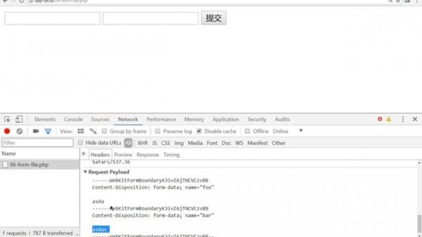 PHP后台开发 47 文件域的基本使用