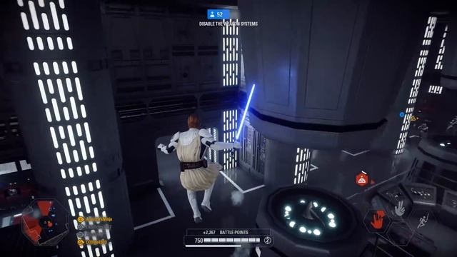 Star Wars Battlefront 2 - Holy crap Obi Wan just killed the entire team XD | Obi not messing around смотреть онлайн