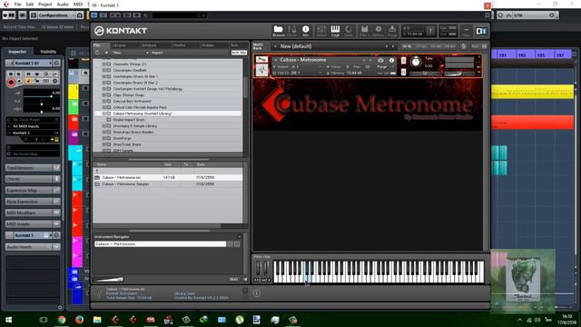 Cubase Metronome (Kontakt Libray Free) смотреть онлайн