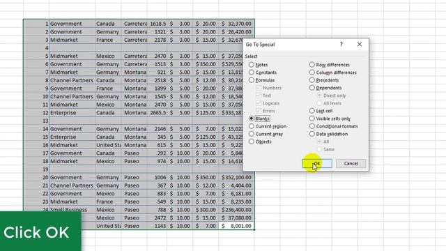 Delete blank rows - Microsoft Excel смотреть онлайн