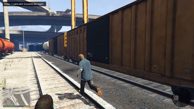 SONIDO DEL SPACE DOCKER EN UNA MISIÓN DE GTA V | MISIÓN ''CHOP'' смотреть онлайн