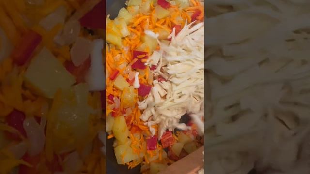КАПУСТА ВКУСНЕЕ МЯСА ! Аппетитная Запеканка из Овощей???Полный рецепт на канале! смотреть онлайн