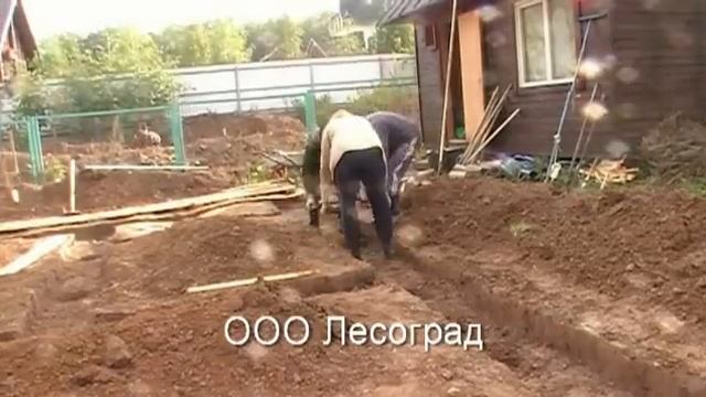 Бурение скважины под свайный фундамент (ТИСЭ) смотреть онлайн