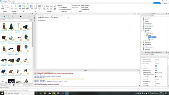 HOW TO MAKE AN ANIMATED START MENU GUI IN ROBLOX STUDIO | Roblox Tutorial смотреть онлайн