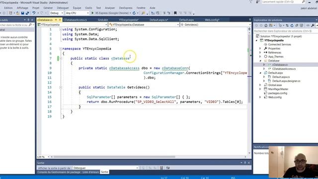 Devexpress : Database (SP) to Datatable to ASPxGridView смотреть онлайн