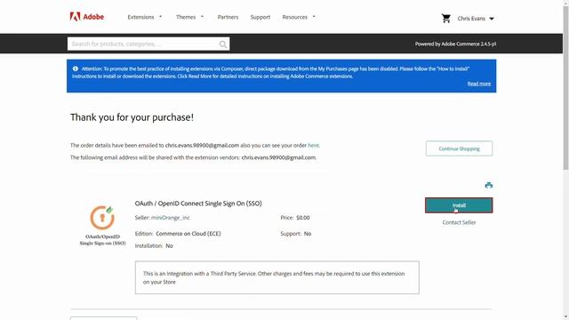 Download and Install miniOrange OAuth/OIDC Single Sign-On (SSO) Extension from Magento Marketplace смотреть онлайн