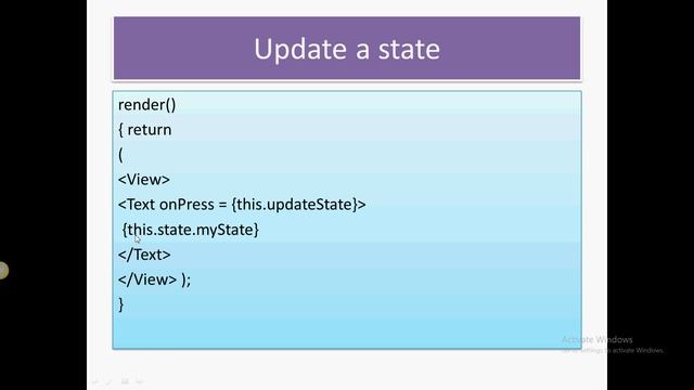 React Native Important Concepts State, props, styling , flexbox with examples смотреть онлайн