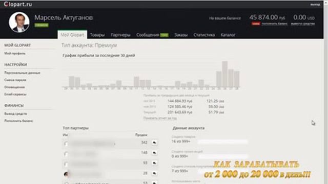 Как зарабатывать от 2 000 до 20 000 в день! смотреть онлайн