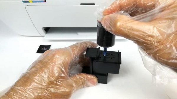 RECARGA CARTUCHO NEGRO HP 305 305XL HP DESKJET 2710. REFILL HP 305 BLACK CARTRIDGE.