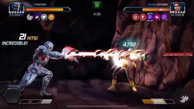 Ultron vs Kitty Pryde Node 48 In 50s! | Ideal Counters | Armour Burn Tactic FTW! | Season’s War! смотреть онлайн