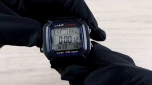 Casio W-800H-1A - Обзор и Настройка