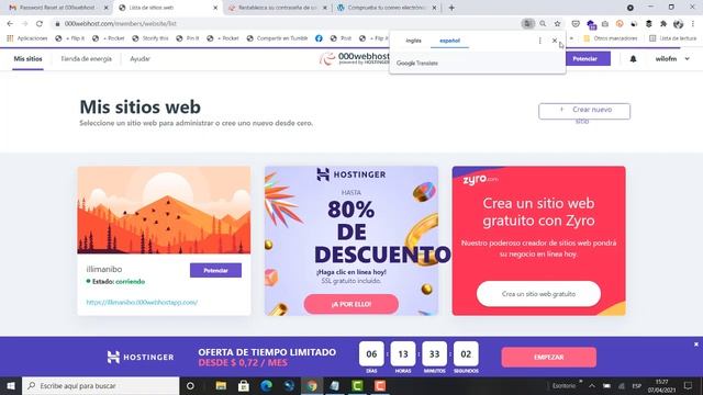 Video 5: Cómo recuperar contraseñas de WordPress en webhost.com смотреть онлайн
