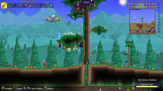 (Boring Combat) EXE Vs Martian Madness - Terraria 26# смотреть онлайн