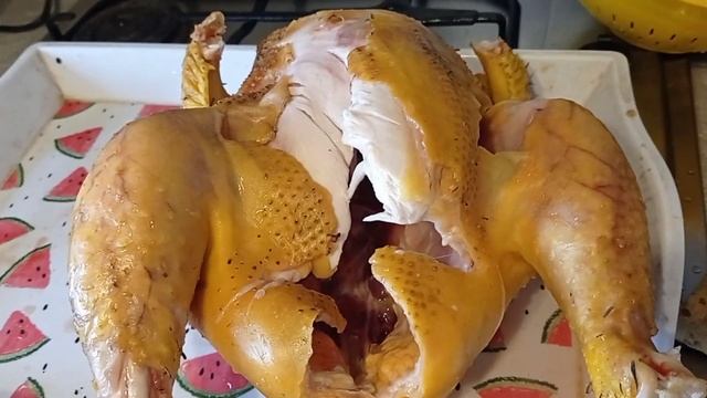 Вес голошейного петуха в 3,5 месяца и двух мускусных селезней в 6,5 месяцев после забоя! смотреть онлайн