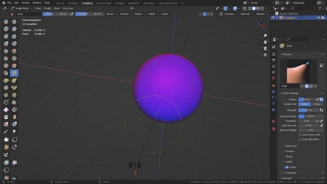 Sculpting Quick tips for Blender смотреть онлайн