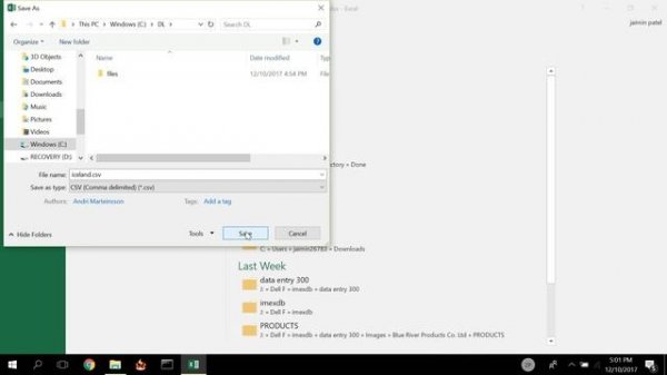 CSV Encoding to UTF-8 format